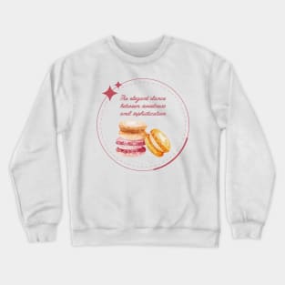 Macarons Elegance Crewneck Sweatshirt